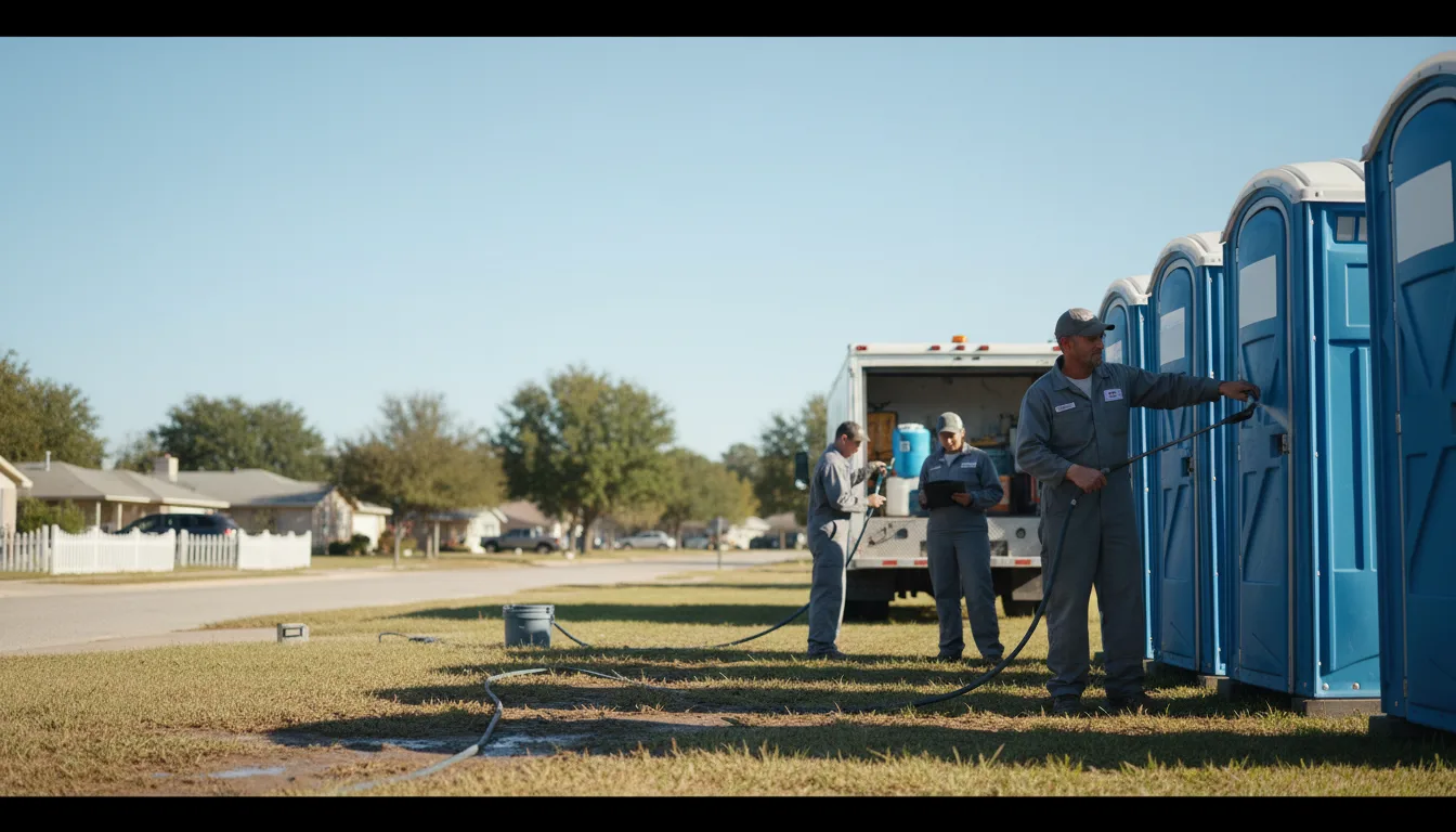 Long-Term Portable Toilet Rental in Broken Arrow, OK near me